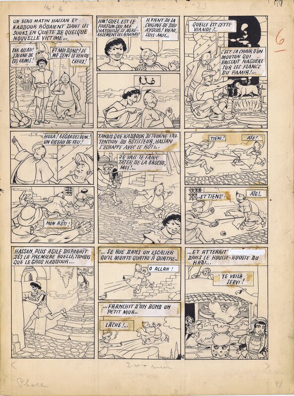 De dief van Bagdad by Jacques Laudy - Comic Strip