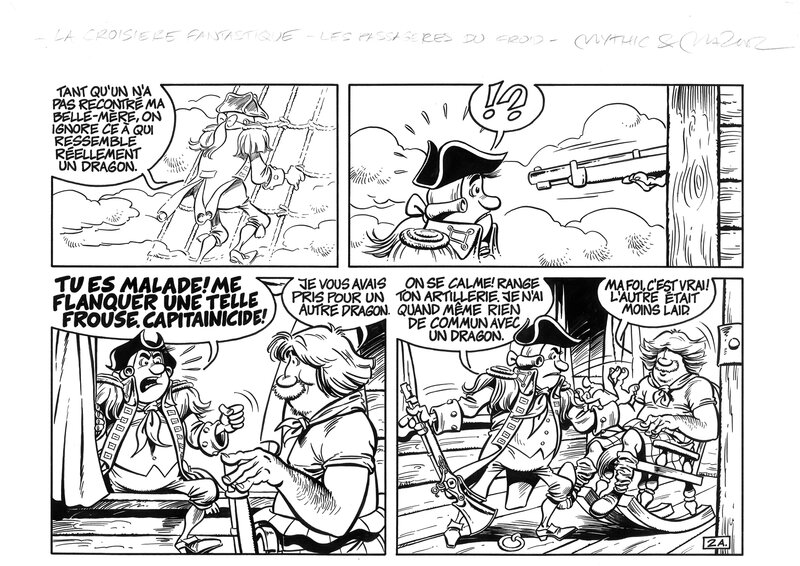 Maciej Mazur, Grzegorz Rosinski, Mythic, La croisière fantastique page 2 A Tome 3 - Comic Strip