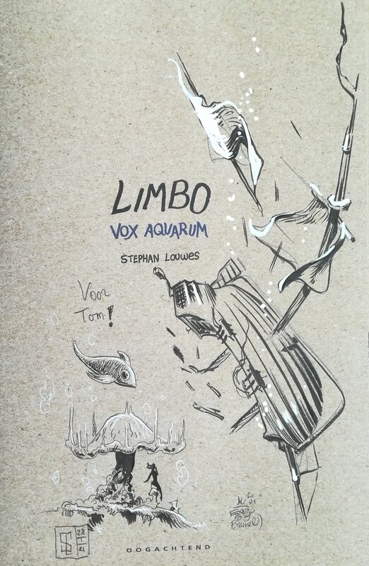 Limbo - Vox Aquarum par Stephan Louwes, Al Severin - Dédicace