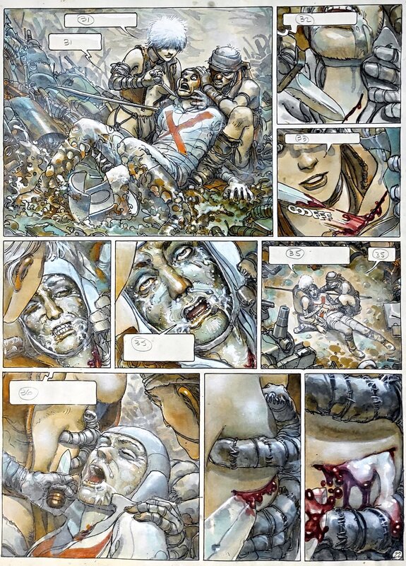 Juan Giménez, Juan Gimenez - Gangrene p22 - Comic Strip