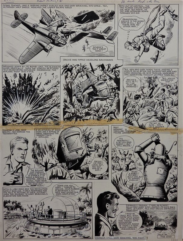 Robot Archie by Ted Kearon - Comic Strip
