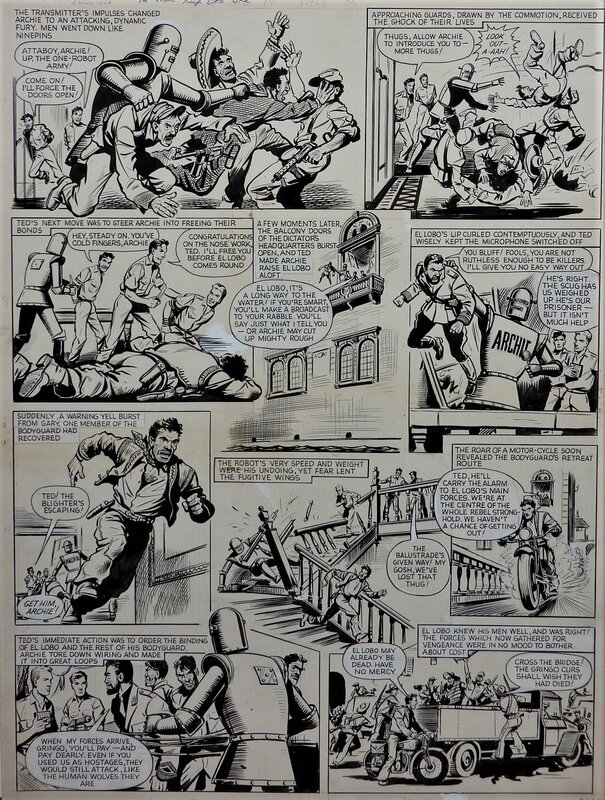 Robot Archie by Ted Kearon - Comic Strip
