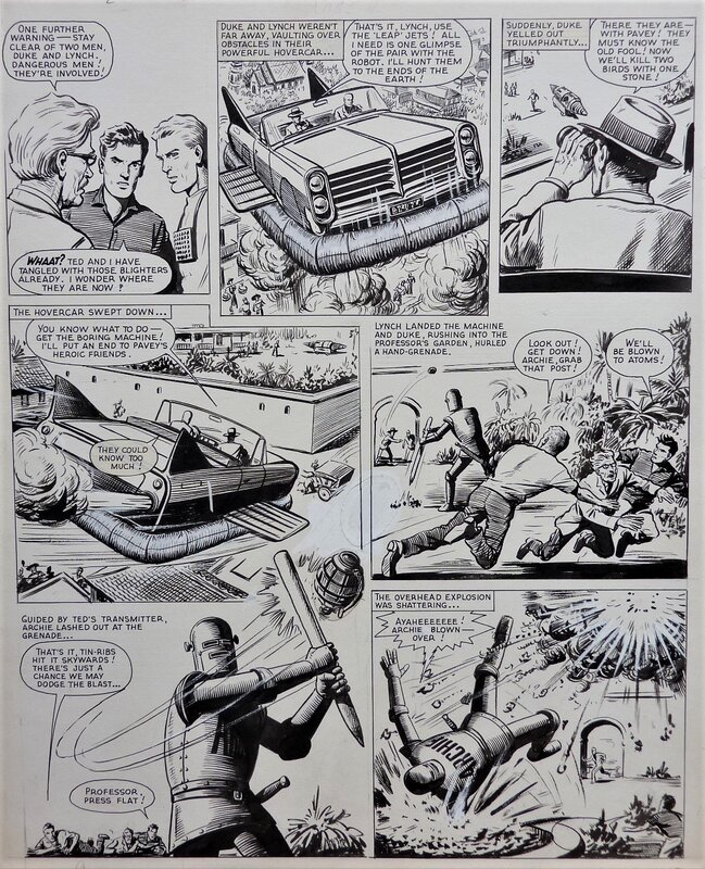 Robot Archie by Ted Kearon - Comic Strip