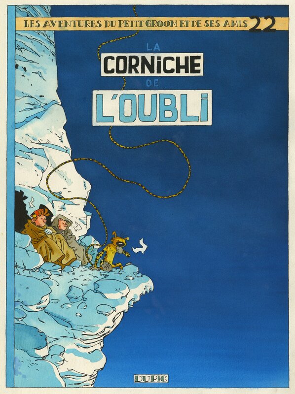 Bruno Marchand, Spirou - La corniche de l'oubli - Original Illustration