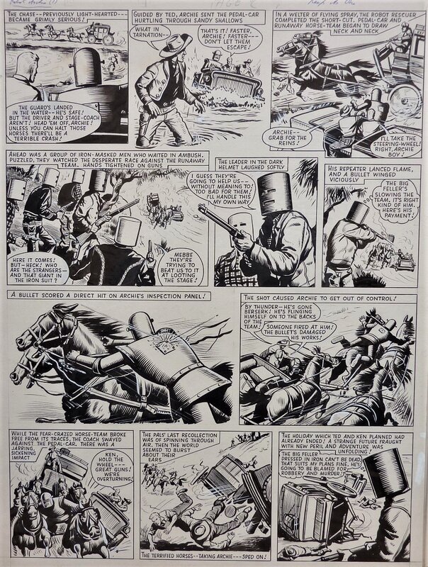 Robot Archie by Ted Kearon - Comic Strip