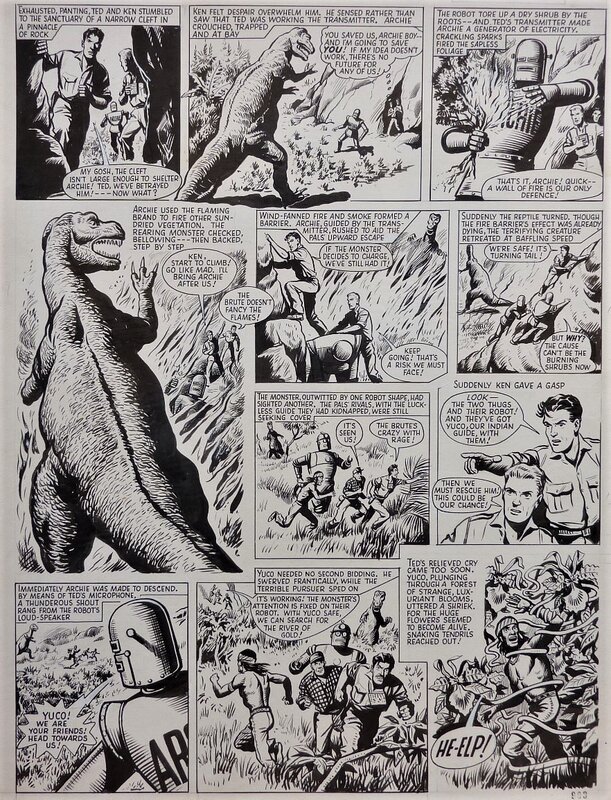 Robot Archie by Ted Kearon - Comic Strip