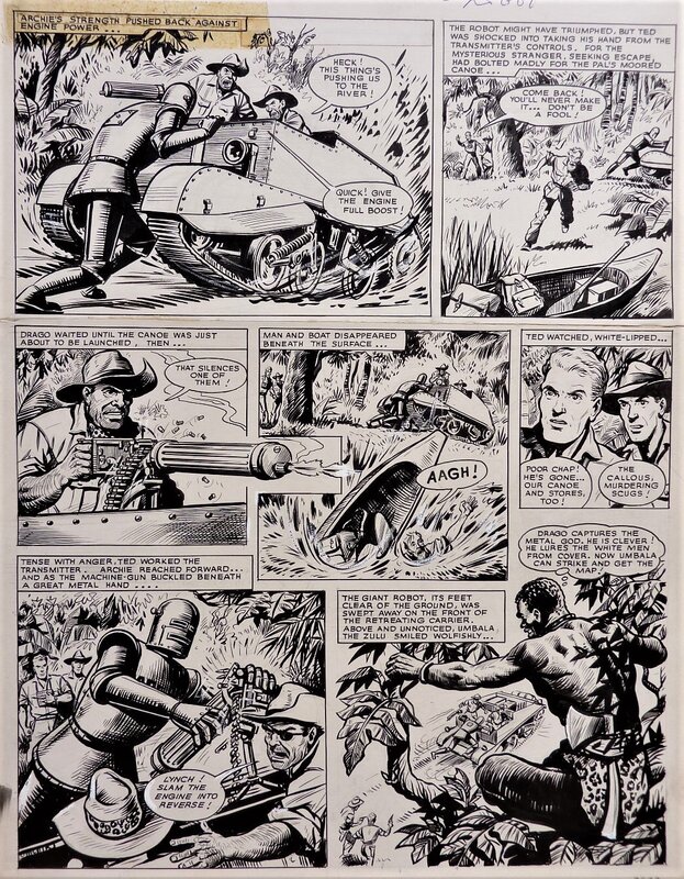 Robot Archie by Ted Kearon - Comic Strip