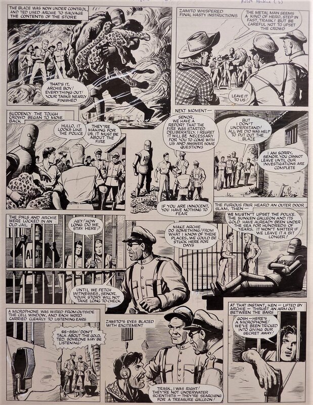 Robot Archie by Ted Kearon - Comic Strip