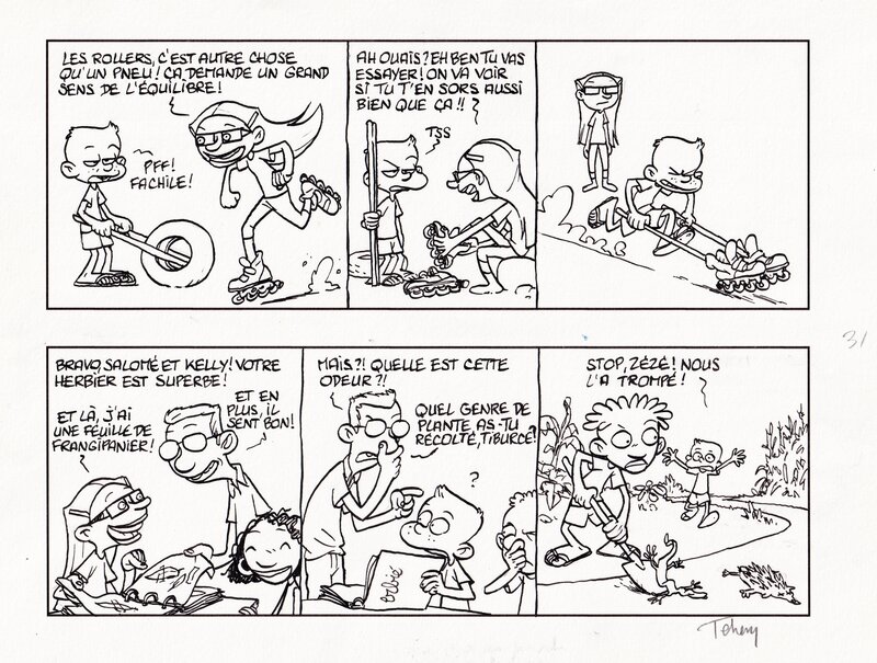 Tiburce by Téhem - Comic Strip