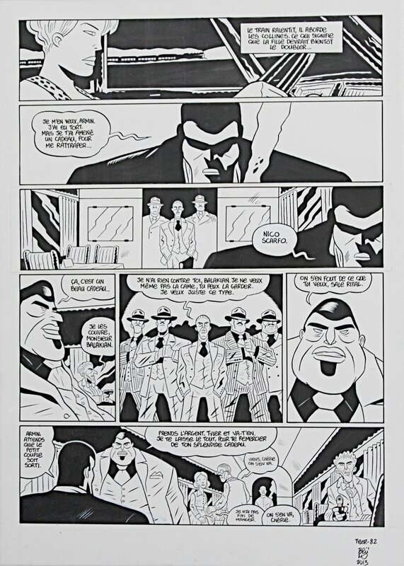 Brüno, Tyler Cross planche 82 by Brüno - Comic Strip