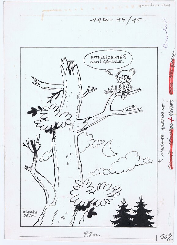 Hommage Devos by Raymond Macherot - Comic Strip