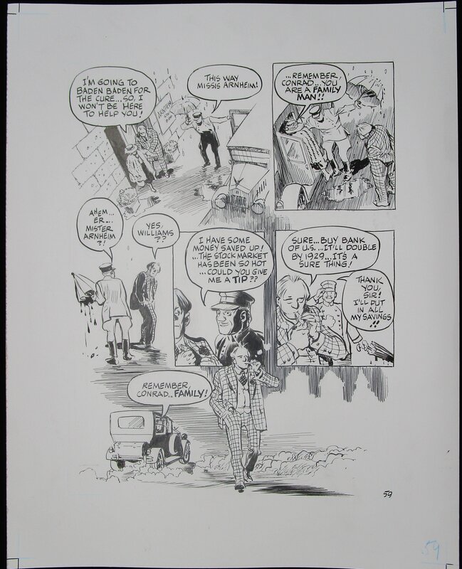 Will Eisner, The name of the game - page 59 - Planche originale