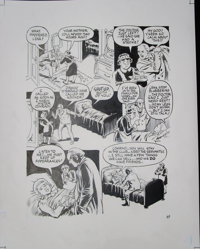 Will Eisner, The name of the game - page 69 - Planche originale