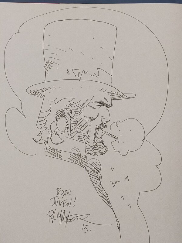 Undertaker, tome 2 by Ralph Meyer - Sketch