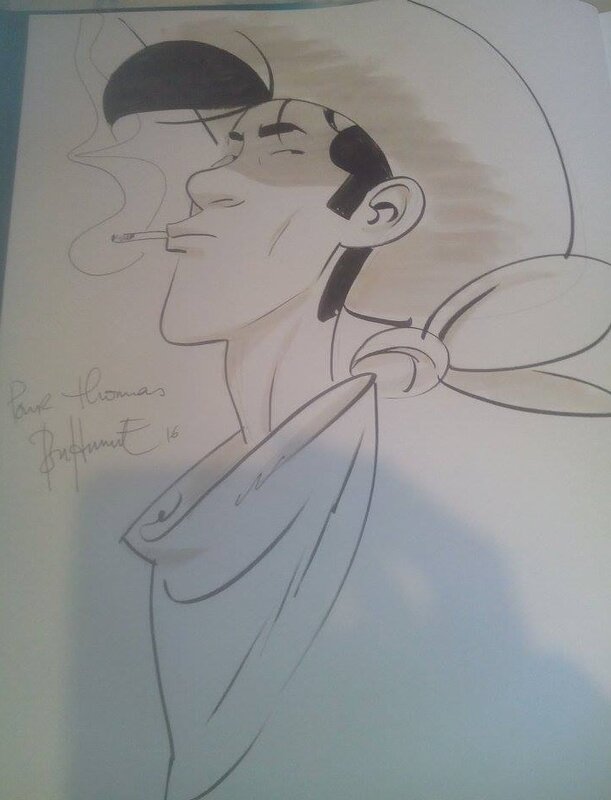 Lucky Luke by Matthieu Bonhomme - Sketch