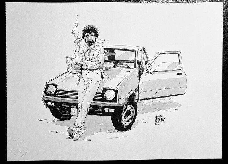 Nicolas Petrimaux, Il faut flinguer Ramirez - Original Illustration