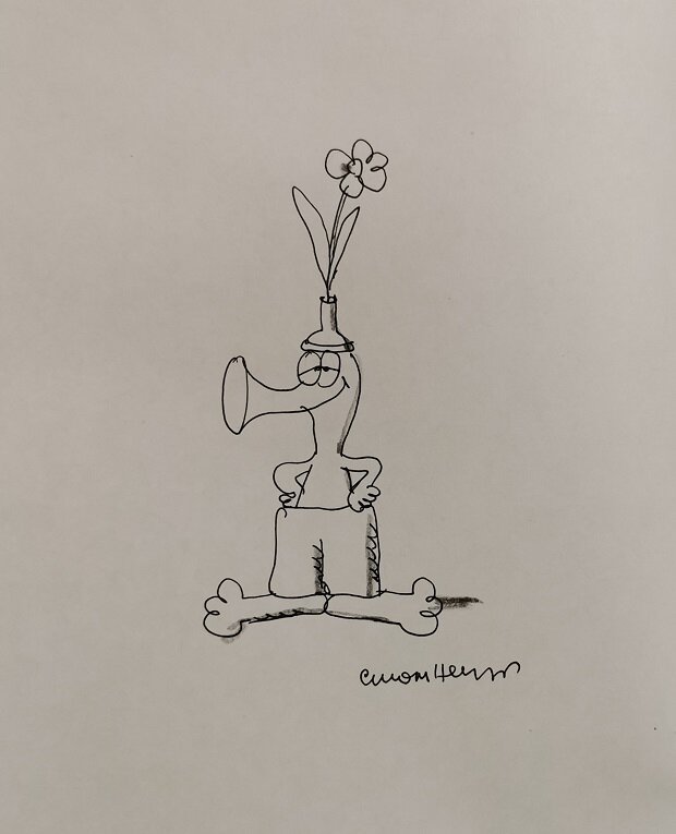 Plunk! by Luc Cromheecke - Sketch