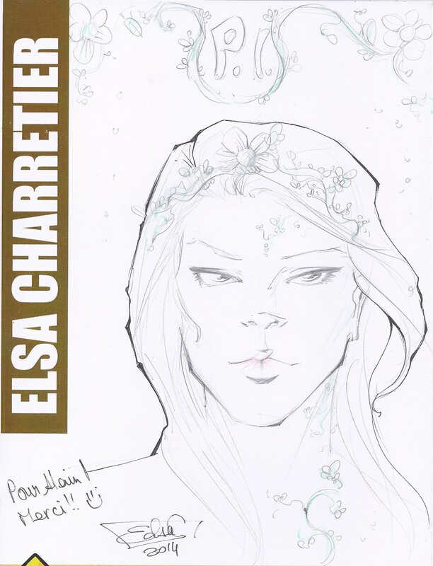 Poison Ivy par Elsa Charretier - Dédicace