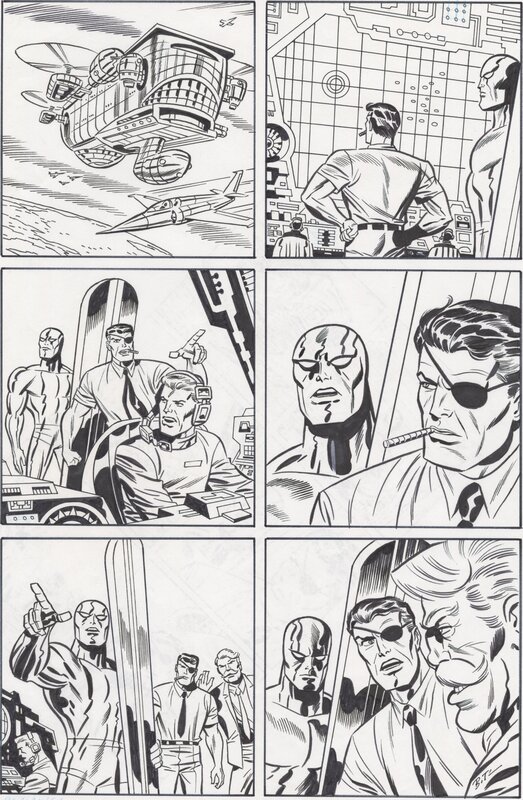 Bruce Timm, Mike Manley, Fantastic Four: The World's Greatest Comic Magazine 7 Page 14 - Planche originale