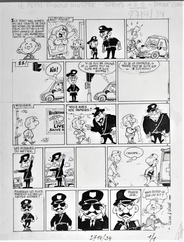 Didgé, Sergio Salma, Le petit rigolo illustré - Comic Strip