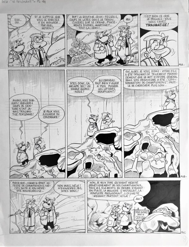 Didgé, M. Edouard - Le feignant pl 14 - Comic Strip