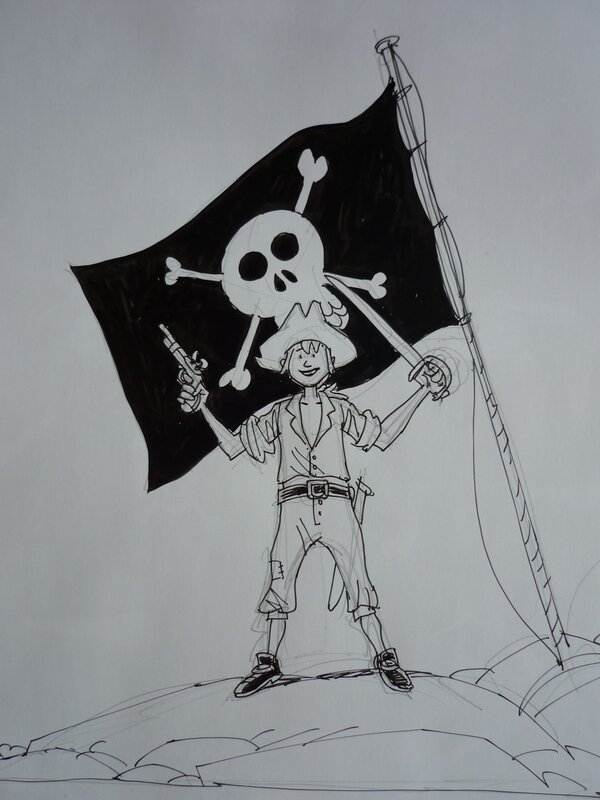 Pirates ! par Fred Simon - Dédicace