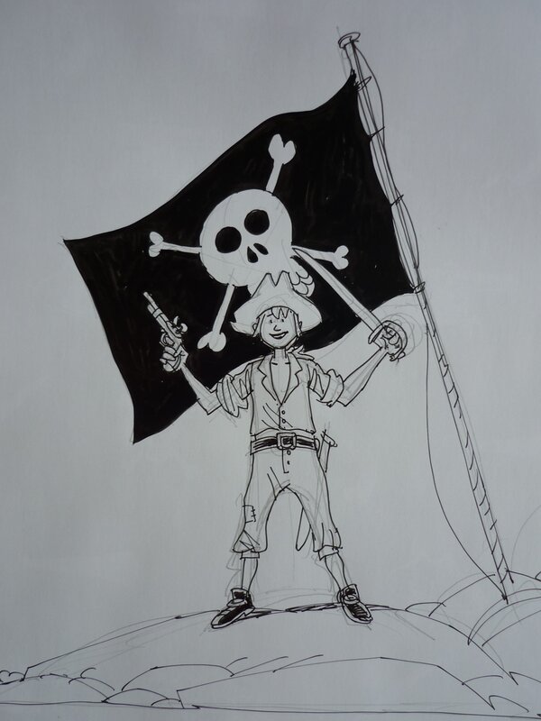 Pirates ! by Fred Simon - Sketch