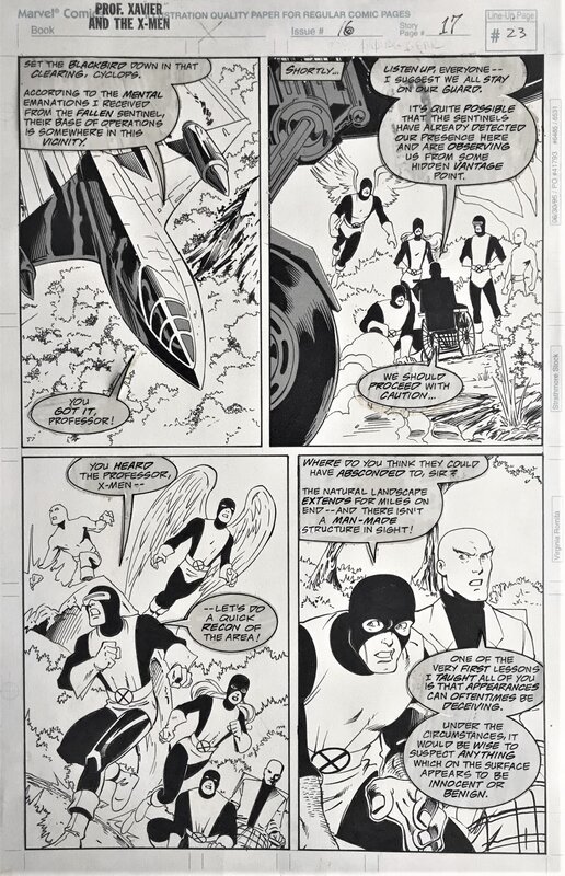 Ian Akin, Nick Gnazzo, Jorge Gonzales, Prof Xavier and the X-Men n° 6 pl 17 - Comic Strip
