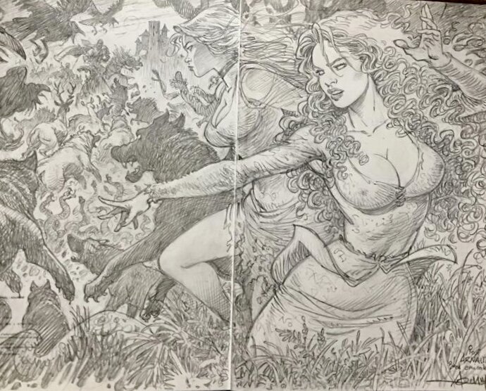 Mortepierre by Mohamed Aouamri - Sketch