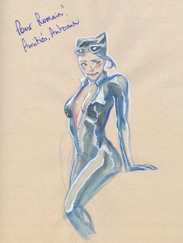 Catwoman par Gallo - Sketch