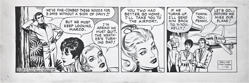 John Celardo, Davy Jones du 29 janv 1960 - Comic Strip