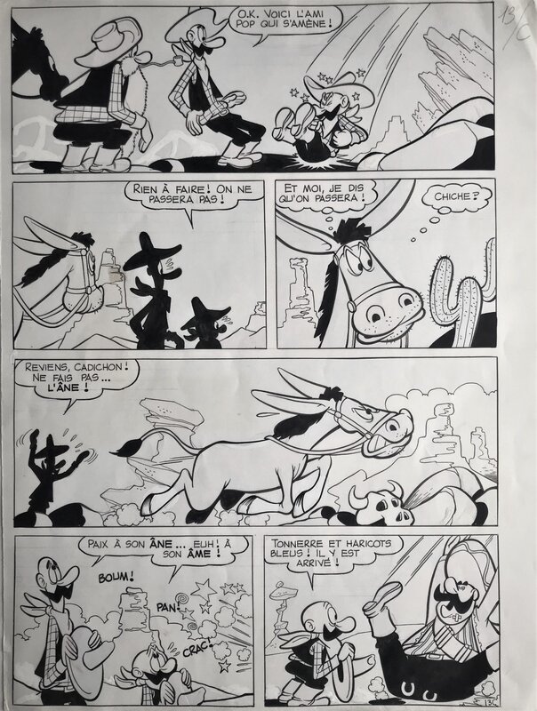 Pop et Fuzzy pl 13 par Giulio Chierchini - Planche originale