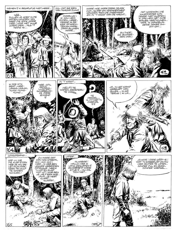 Hans Kresse, 1953 + 1988 - Eric de Noorman / Eric, l'homme du nord (Page - Dutch BV) - Comic Strip