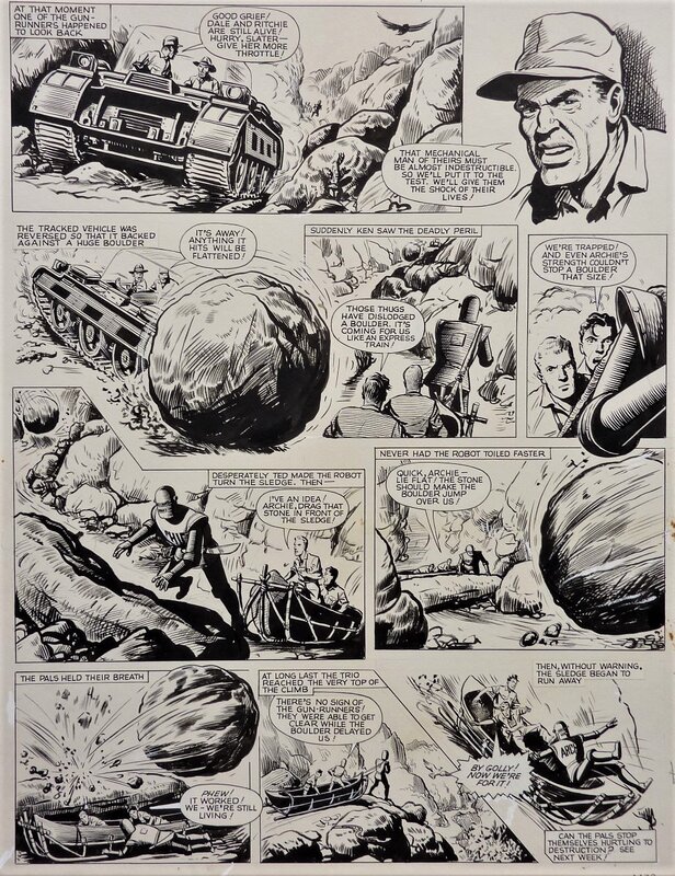 Robot Archie by Ted Kearon - Comic Strip