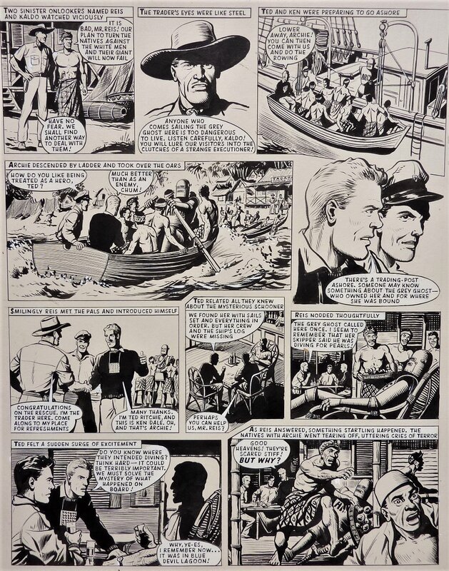 Robot Archie by Ted Kearon - Comic Strip