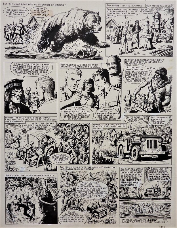 Robot Archie by Ted Kearon - Comic Strip
