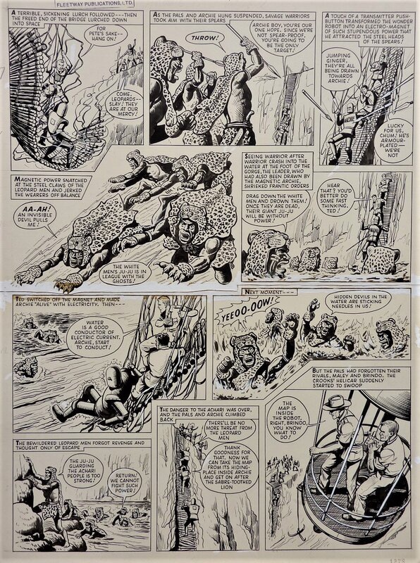 Robot Archie by Ted Kearon - Comic Strip