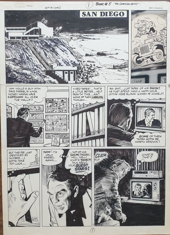 Stan Drake: Kelly Green 5, planche 1 - Comic Strip
