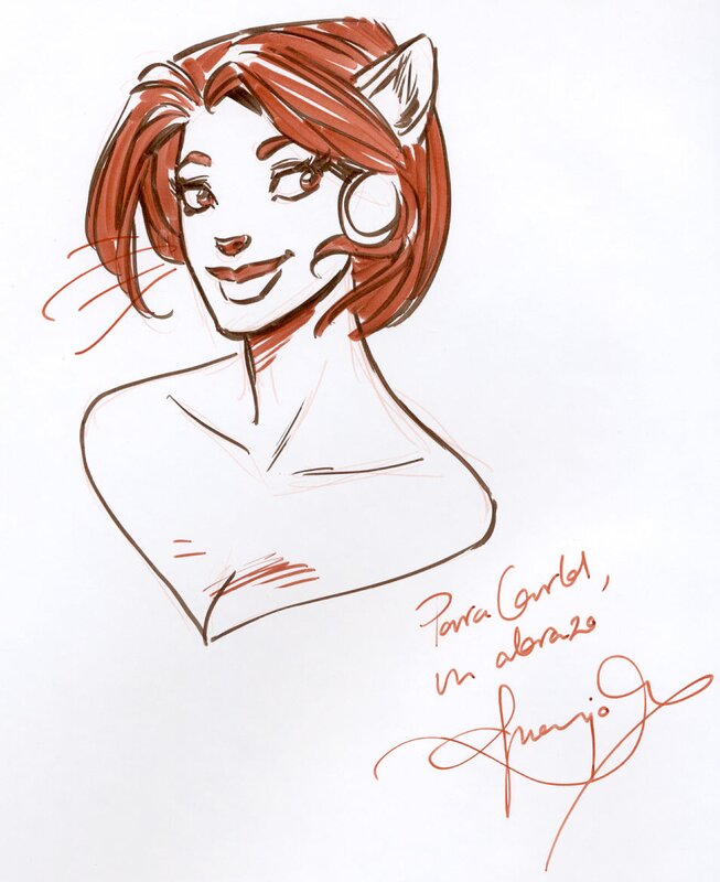 Une autre elle by Juanjo Guarnido - Sketch