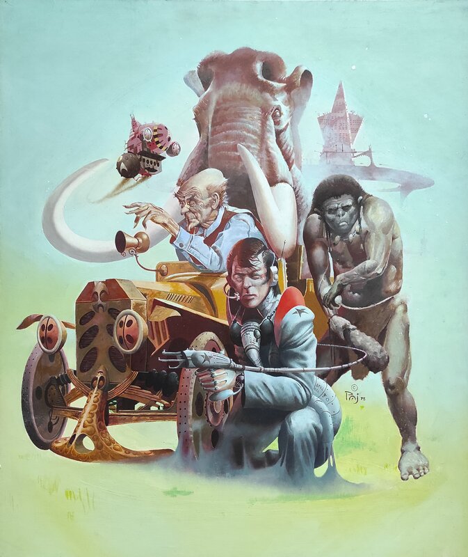 Peter Andrew Jones, Intangibles Inc. And Other Stories - Original Illustration
