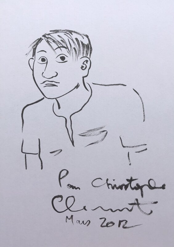 Pablo Picasso par Clément Oubrerie - Dédicace