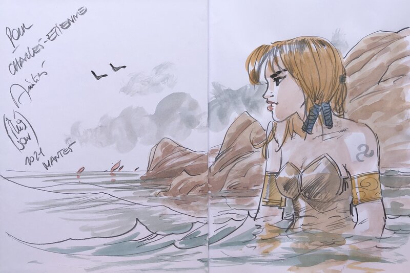 Tristan by François Plisson - Sketch