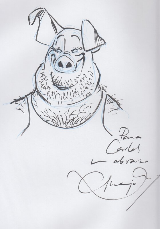 Cochon by Juanjo Guarnido - Sketch