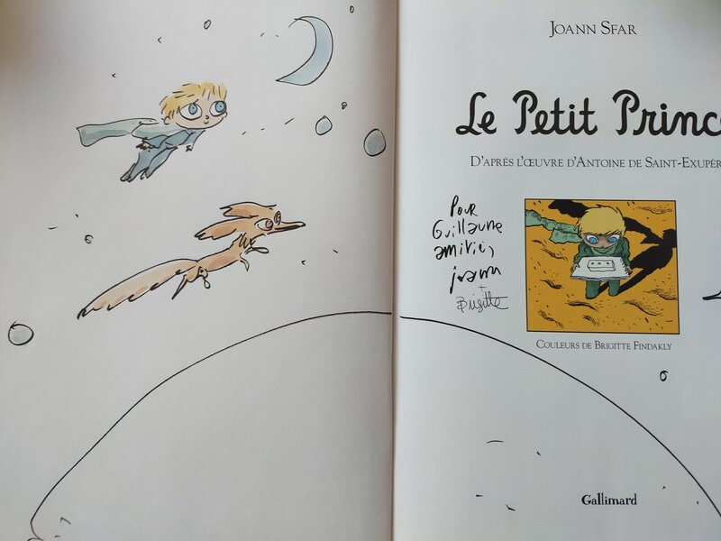 Le Petit Prince par Joann Sfar, Brigitte Findakly - Dédicace