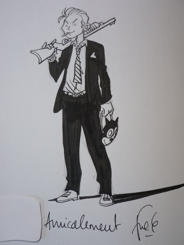 Poisson Clown 1 by Fred Simon - Sketch