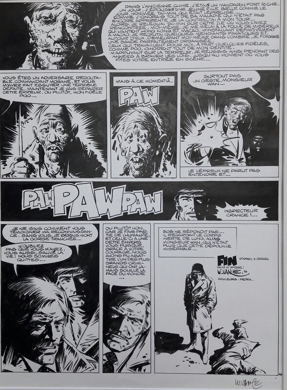 William Vance, Henri Vernes, Diptyque  46 - L'empereur de Macao - Bob Morane - The Last One - Comic Strip