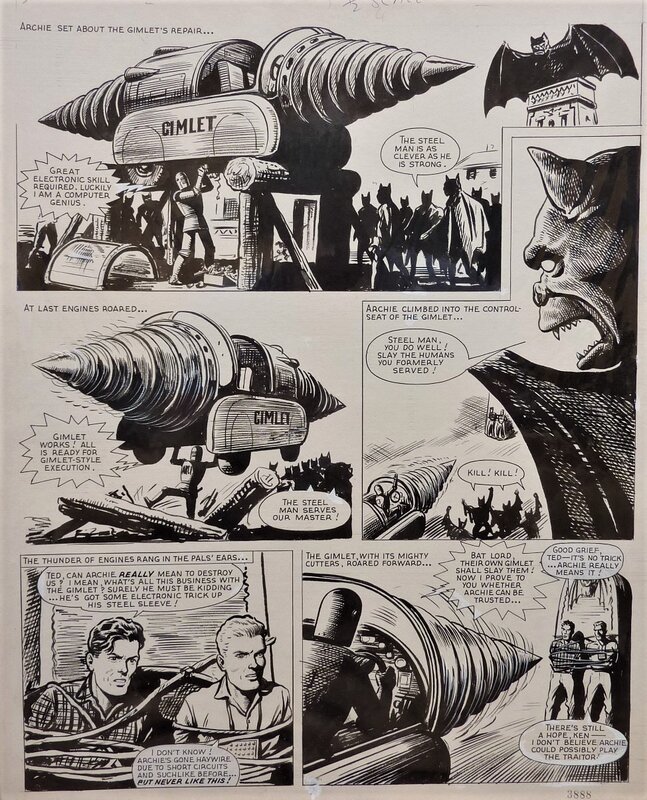 Robot Archie by Ted Kearon - Comic Strip