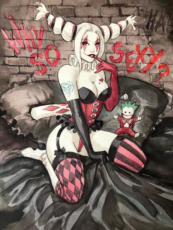 Harley Quinn by Enrico Marini - Comic Strip