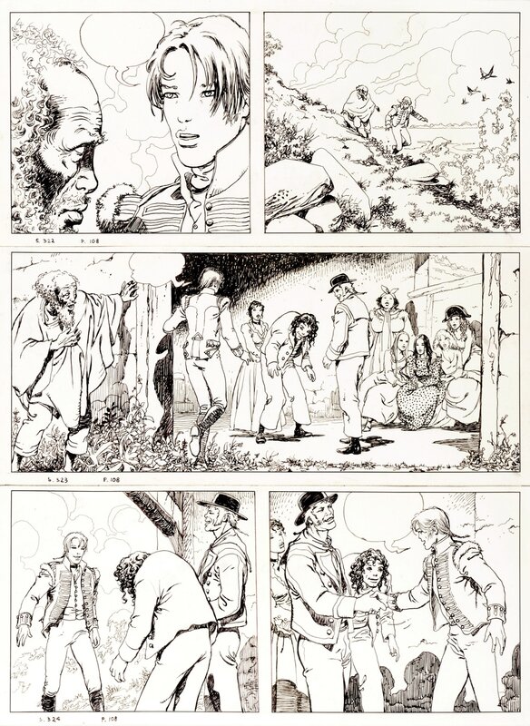 El Gaucho by Milo Manara, Hugo Pratt - Comic Strip