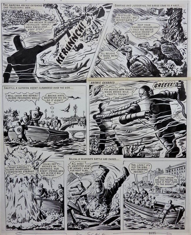 Robot Archie by Ted Kearon - Comic Strip